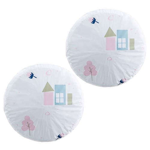 Protège-ventilateur Lavable Anti-poussière Motif Fleur, Taille L - Neuf Sous Blister !