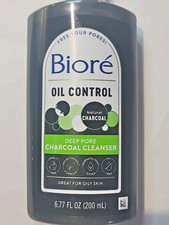 Bior  Deep Pore Charcoal Daily Face Wash, 6.77 Ounce, with Pore...