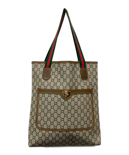 GUCCI tote bag made in Italy. women hand tote bag purse handle From Japan
