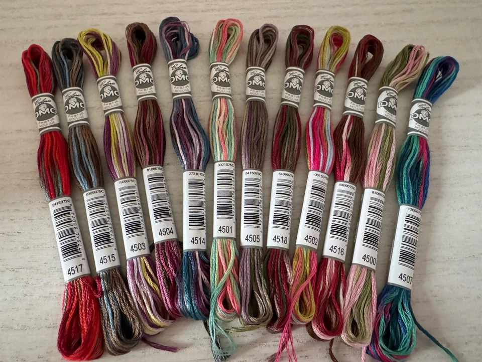 DMC Coloris 6-Strand Cotton Embroidery Floss~Lot of 12 Skeins~Assorted Colors - Image 3 of 4
