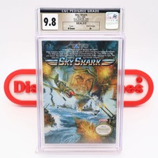 NES Nintendo SKY SHARK - CGC GRADED 9.8 A+! NEW & Factory Sealed with H-Seam!