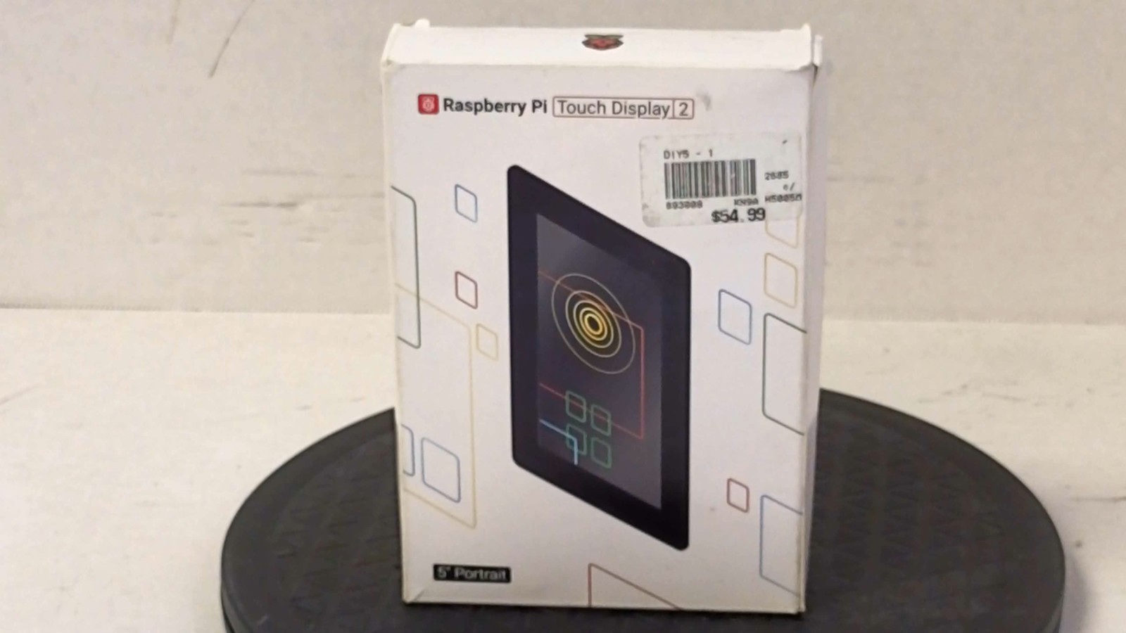 Raspberry Pi Touch Display 2, 5 inch, Portrait
