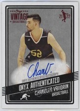 CHANDLER VAUDRIN 2021 ONYX VINTAGE BLUE AUTO