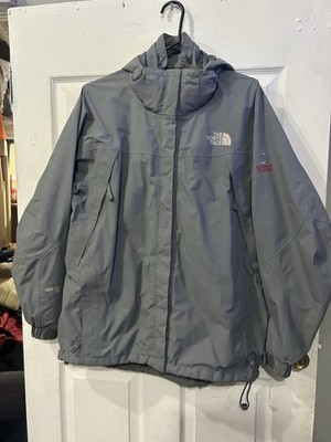 The North Face Gore-Tex Woman s Size Large Jacket Summit Series Gray Full Zip L