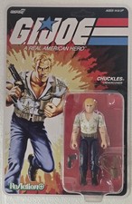 G.I. Joe Chuckles Movie ReAction  3.75  Figure Super7 Retro Cardback New 2026