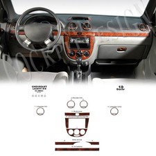 Chevrolet Lacetti Hb 2004-2009 Pcs 10 Fit Interior Dash Trim Cover Kit Wood Chevrolet Lacetti Hb 2004-2009 Pcs 10 Fit Interior Dash Trim Cover Kit Wood