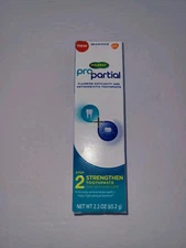 Polident Pro Partial Toothpaste 2.3 oz Fluoride Step 2 Strengthening