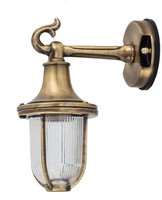 Messing Wandleuchte AußEn Wetterfest Antik IP64 AußEn Lampe Laterne Haus Hof