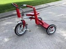 Vintage AMF Junior 1970s Child Kid Red Tricycle Trike G-716
