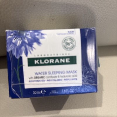 KLORANE WATER SLEEPING MASK WITH ORGANIC CORNFLOWER 1.6 OZ  NIB
