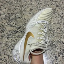 Nike Fencing Shoes White/Gold Balestra