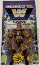 Masters of The WWE Universe Wave 3 The Rock Mattel 2020 Sealed New