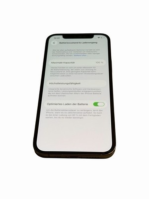 Apple Iphone 12 Pro 128GB Graphit 100% Batterie