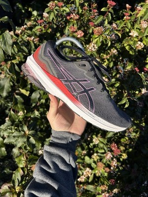 Size 10 Women s ASICS Gel GT-1000 Running Shoes Black Gray Pink Red 1012B197
