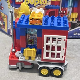 Lego Duplo Marvel 10608 Spiderman Spider Truck Adventure Green Goblin Incomplete