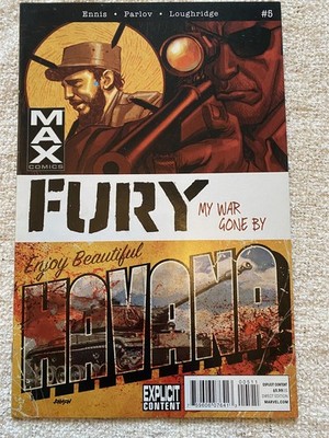 FURY #5 Garth Ennis Nick Fury Sgt. Marvel MAX Comics 2012 NM