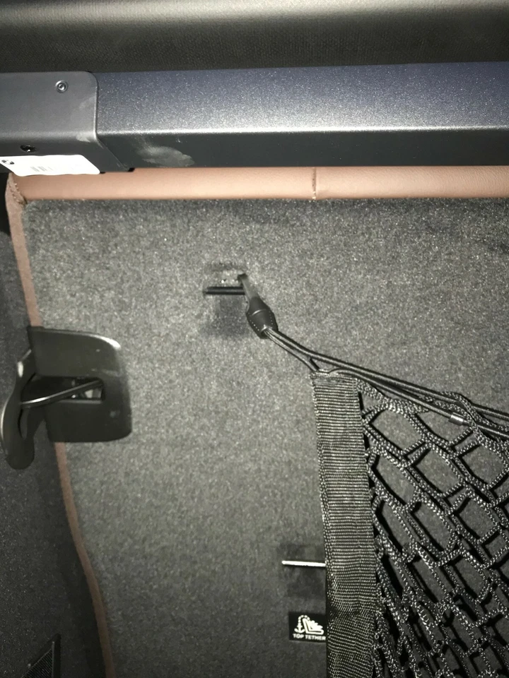 Red de carga sobre asientos traseros maletero para MERCEDES-BENZ B180 B200 B250 2006-2019 Foto 3 de 4