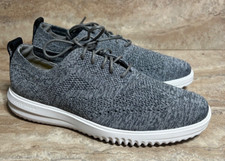 Cole Haan Mens Zerogrand Stitchlite Oxford Grand OS Gray White Mens Size 8