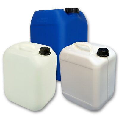 Kanister 5l Petri 5 X 5 Liter Getränke- Und Wasserkanister DIN 51 Mit 1 Camping Wasserkanister
