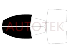 PreCut Film Front Two Door Windows Any Tint Shade For Saturn Lon Coupe 2003-2007