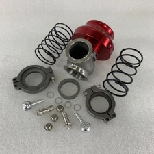 Adjustable Universal 38mm V-Band External Turbo Wastegate with 2 Spring Red