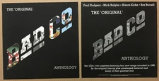 Paul Rodgers BAD COMPANY SET of 2 DOUBLE SIDED PROMO POSTER FLAT for 1999 CD 