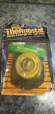 Vintage NOS Liberty Products High Temperature Thermostat No. 30238 (Lot 205)