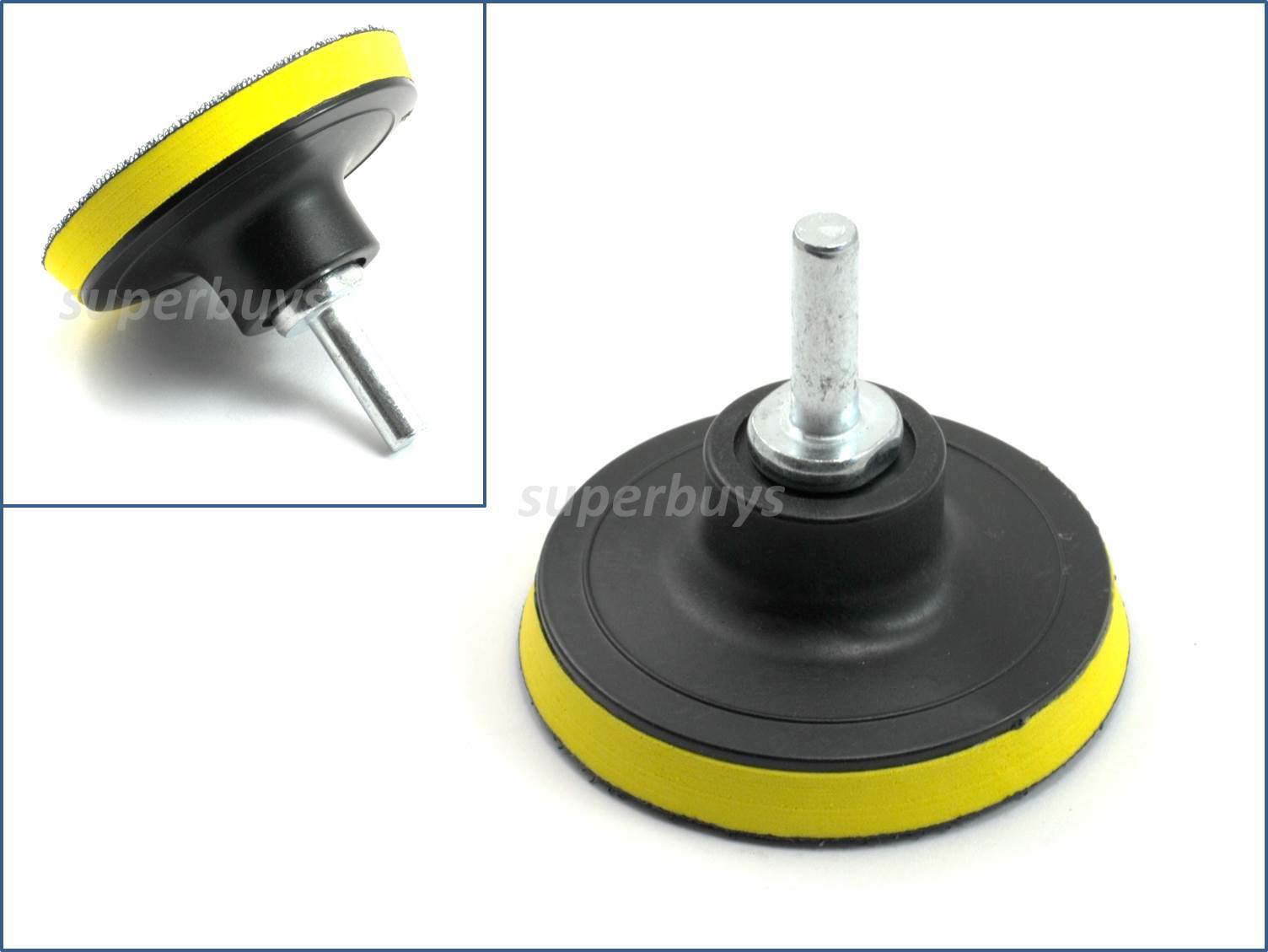 75mm Sander Sanding Polishing Backing Pad Backer For Rotary Drill Bit Tool