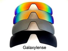 Galaxy Replacement Lenses For Oakley Oil Rig Black Titanium Gold Red 4 Pairs