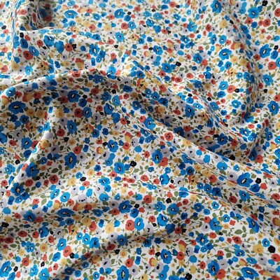 100% Baumwolle Stoff Floral Rose & Hubble Vintage Quilten Basteln Nähen Stiefmütterchen