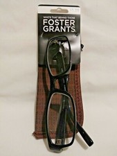Foster Grant Reader's Choice Fashion Reading Glasses DERICK +1.25 with Case NEW