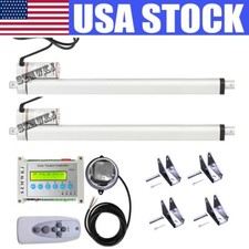 Dual Axis Solar Tracker Complete Kit & 2PCS 18" Linear Actuator & LCD Controller