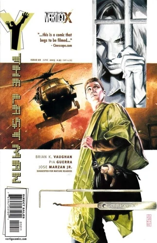 Y the Last Man #10 (2003) DC NM (9.4) FREE Shipping on orders over $50.00!