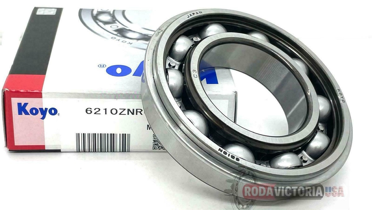 KOYO JAPAN 6210 ZNR Sealed Snap Ring Deep Groove Ball