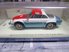 RENAULT Alpine A110 1600 S Gr.4 Salon de Paris 1972 elfo SF247 scintilla 1:43