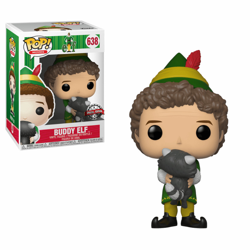 En Oferta Funko Pop Movies 638 Elf 32338 Buddy Elf With Raccoon Special Edition