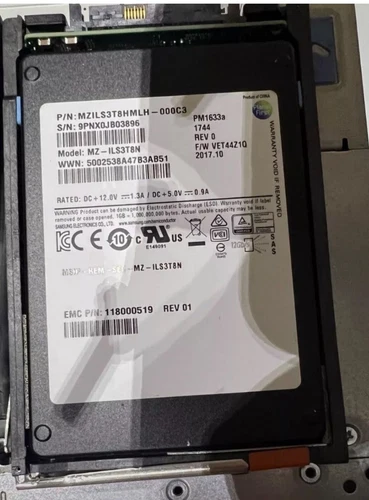 Samsung EMC 3.84TB 2.5 inch Internal SSD MZILS3T8HMLH-000C3