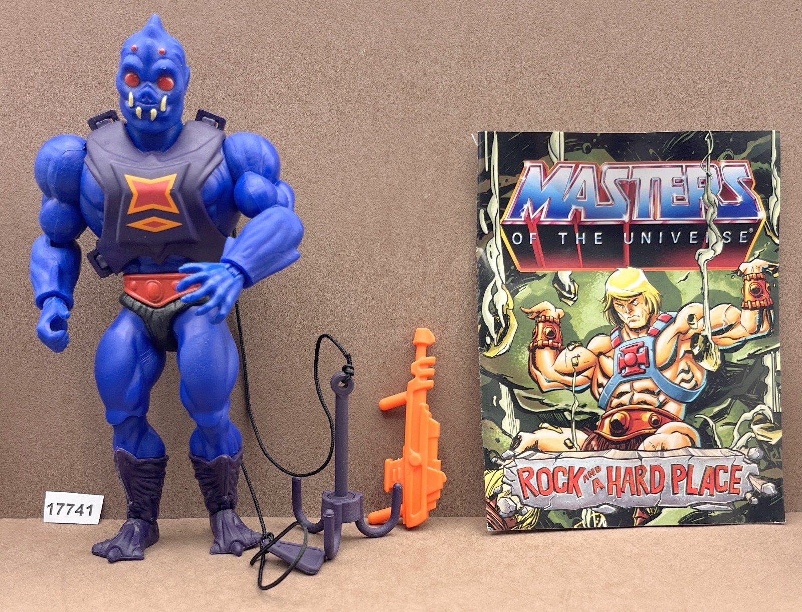 Webster MOTU Origins Masters of the Universe 2021 Figure with Accessories & Booklet