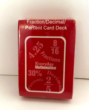 Everyday Mathematics, Fraction/Decimal Percent Card Deck