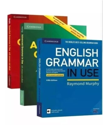 3 Books Grammar in Use .English Grammar 