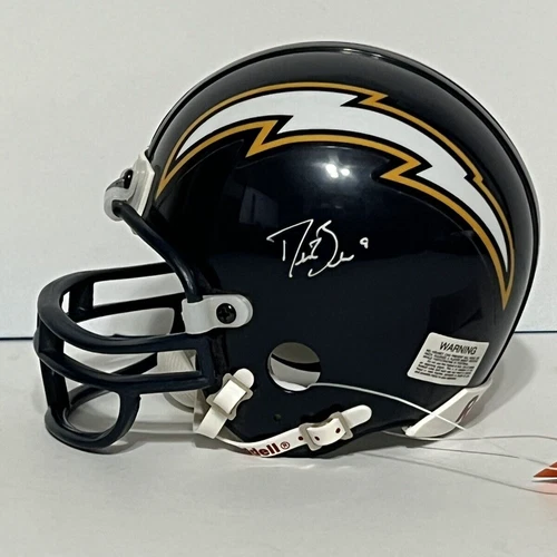 Drew Brees Autographed Signed CHARGERS ROOKIE Mini Helmet Topps Reserve COA