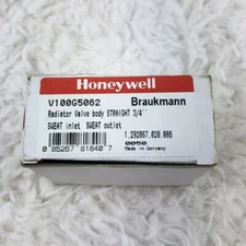 Honeywell V100G5062 Braukmann Radiator Valve Body Straight 3/4” Sweat X Sweat