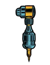 TATTOO MACHINE INK TAT GUN BODY ART CAR Truck Boat Window BUMPER STICKER DECAL