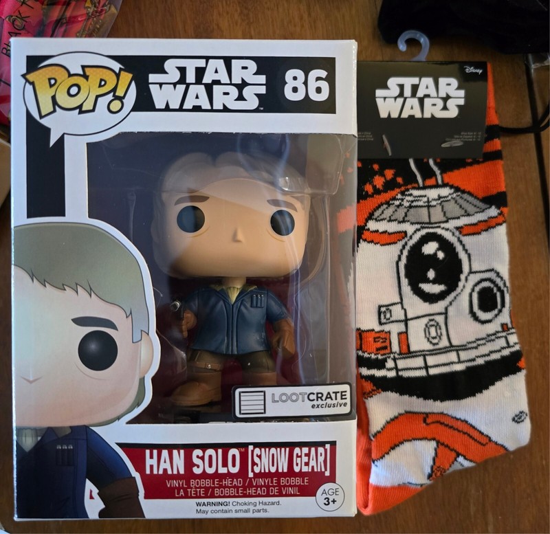 [Funko POP! Star Wars (86)] Star Wars Han Solo (Snow Gear) [Loot Crate]