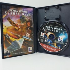 Star Wars Starfighter (Sony PlayStation 2, PS2, 2003) Greatest Hits w/ Manual