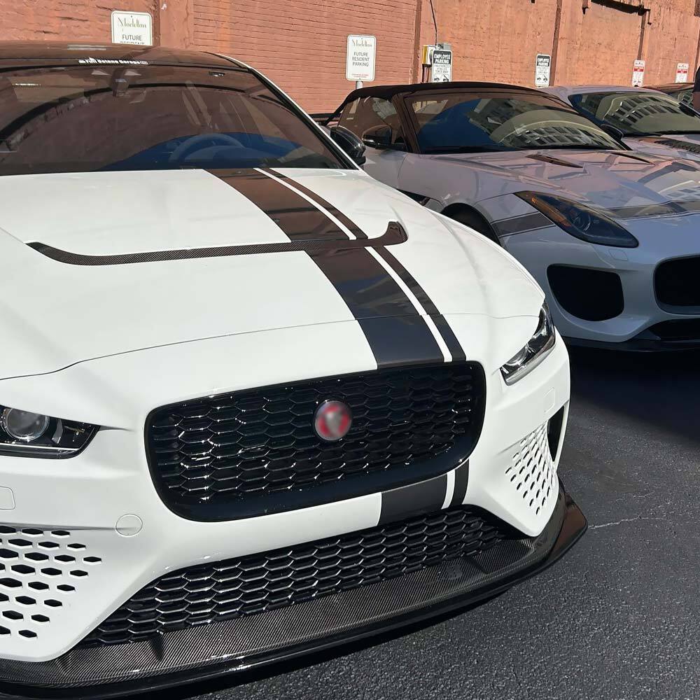更新) ジャガー XF XJ デカール　左右セット SV Project 8 SV Project 8 Style Racing Sport Decals Stripes Kit For