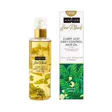 Kapiva Curry Leaf Grey Control Hair Oil 200ml Free Shipping World Wide