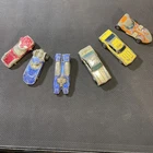 Vintage LOT of 6 Mattel Hot Wheels Red Lines DAMAGED