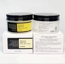 COSRX Snail Mucin 92% Moisturizer Lightweight Korean Skin Care Cream 3.52oz