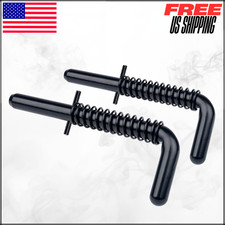 Steel Black Anti Rust Heavy Duty Trailer Gate Spring Latch Pin Repair Kit 819T